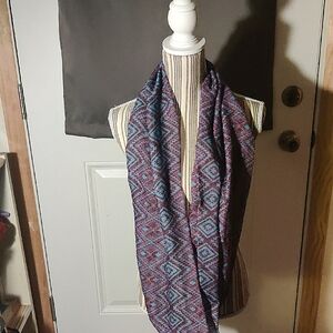 Geometric Infinity Patterned Scarf